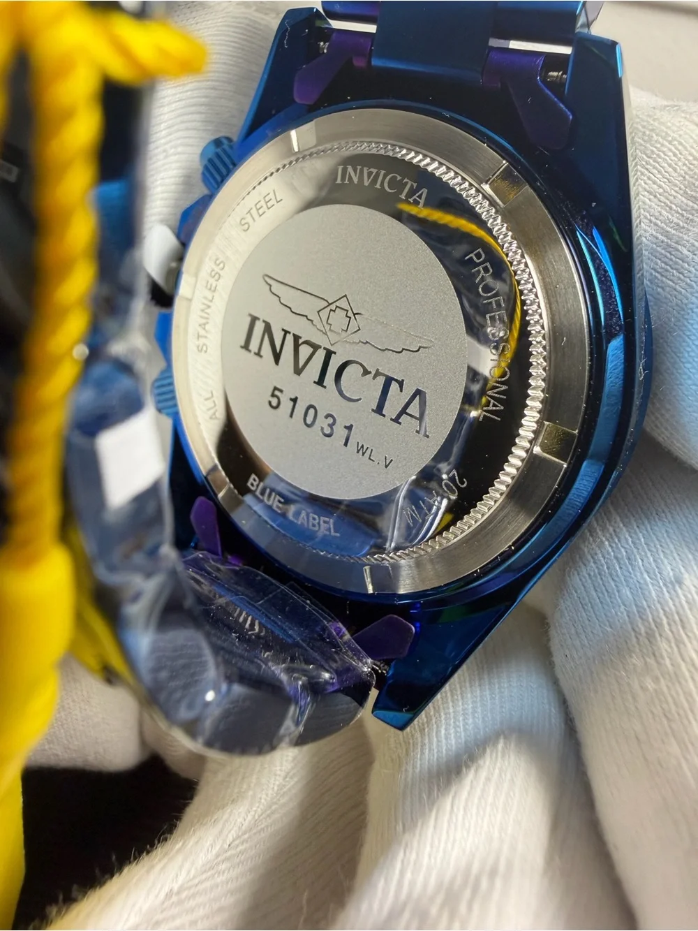 Invicta Speedway Stratacore Men's Watch - 40mm, Blue Label (51031)